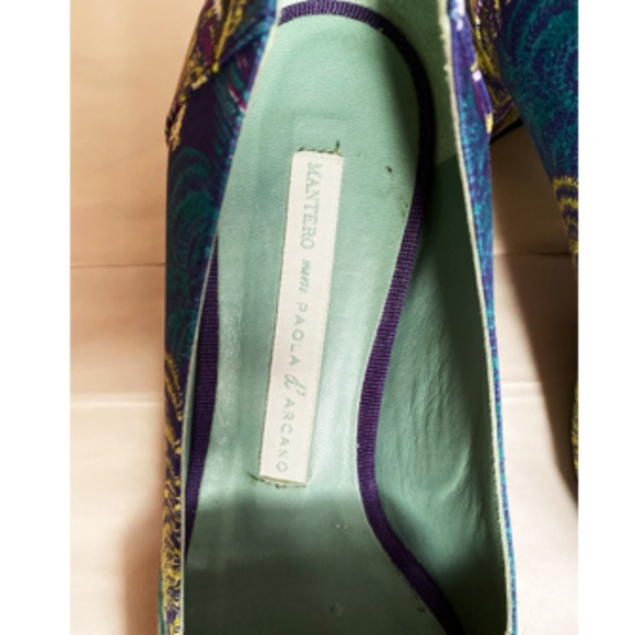 PAOLA DARCANO NEW SHOES SIZE 37.5 MADE IN ITALY - Picture 6 of 6